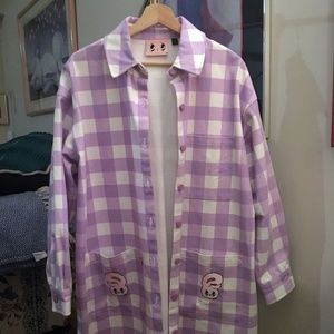 Esther Loves Oaf Bunny Check Jacket